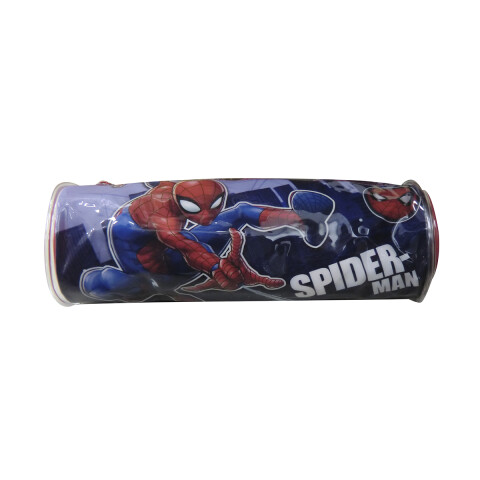 Cartuchera Cilíndrica PCV Spiderman 22 cm U