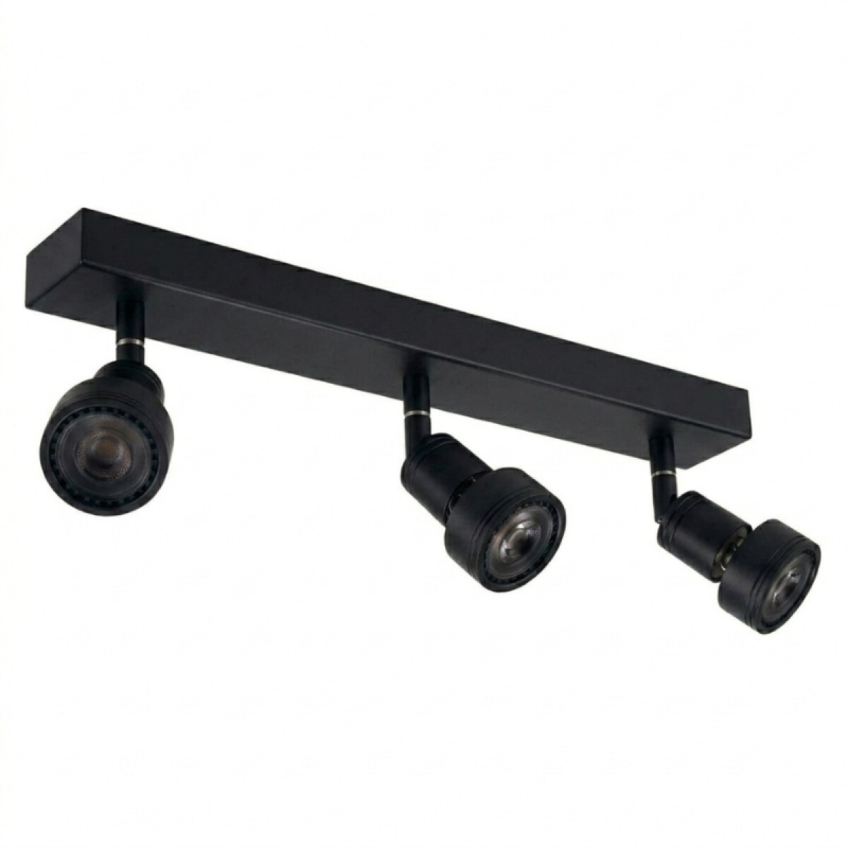 Lámpara Niza Triple Orientable Negra 