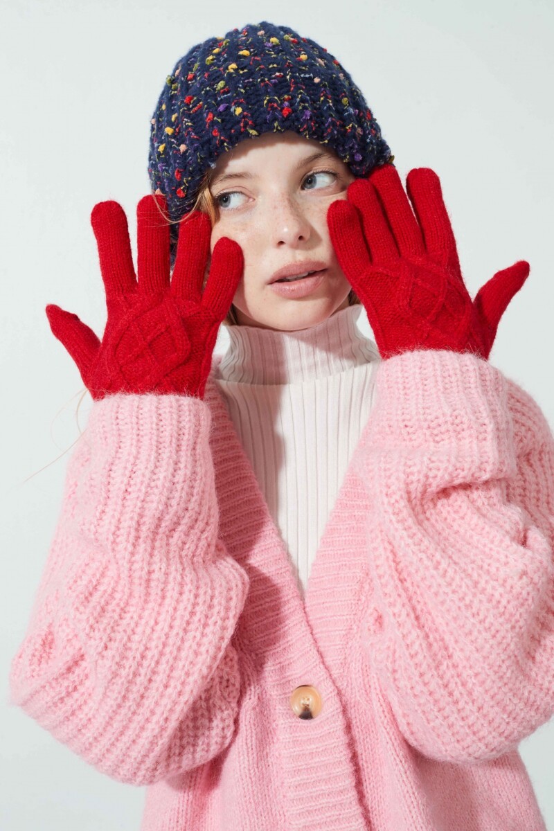 Guantes Muna - Rojo 