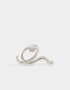 Broche Metallic Broche Metálico Wavy Plateado - Plateado