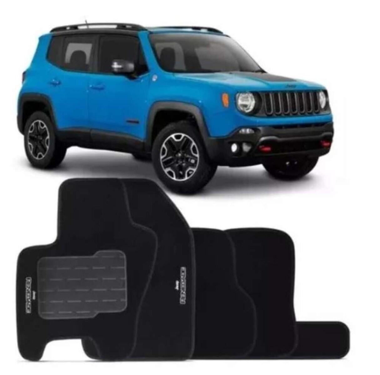 Alfombras Auto Tapecars Jeep Renegade - Ecológicas 