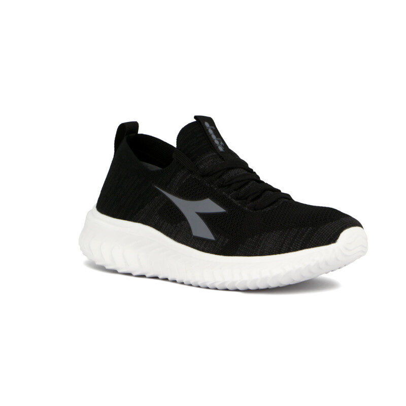 Diadora Calzado Deportivo de Hombre Running Tindari - Black/Grey Negro-Gris