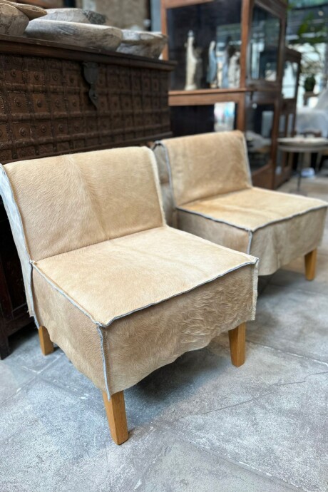 Butaca Piel Beige Butaca Piel Beige