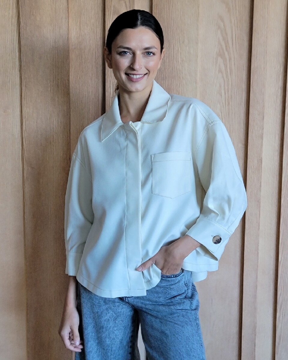 Sobrecamisa Renata - Crudo 