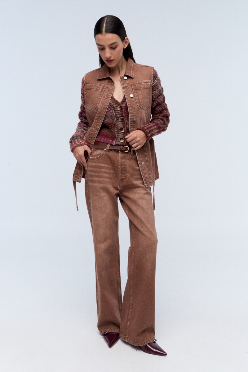 Chaleco Willow Marron