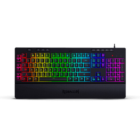 Teclado Gamer Redragon Shiva K512 RGB Membrana Negro Teclado Gamer Redragon Shiva K512 RGB Membrana Negro