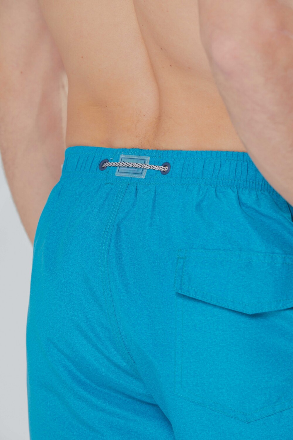 SHORT DE BAÑO LISO Verde