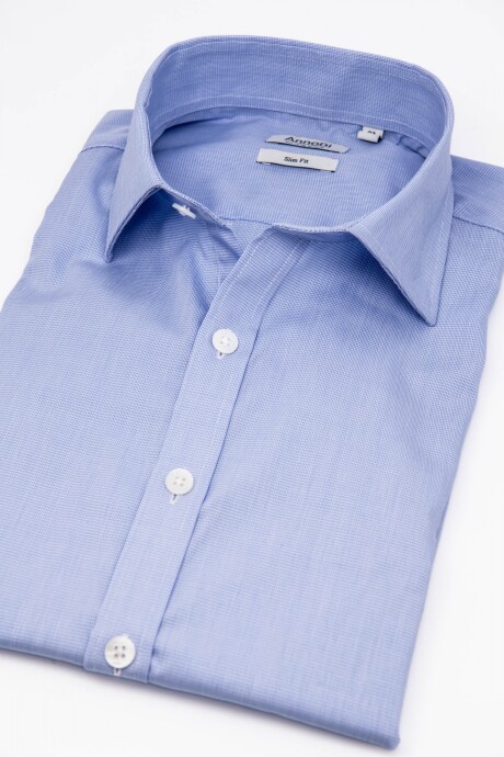 Camisa Annoni Fantasia Short Collar Slim Fit Camisa Annoni Fantasia Short Collar Slim Fit