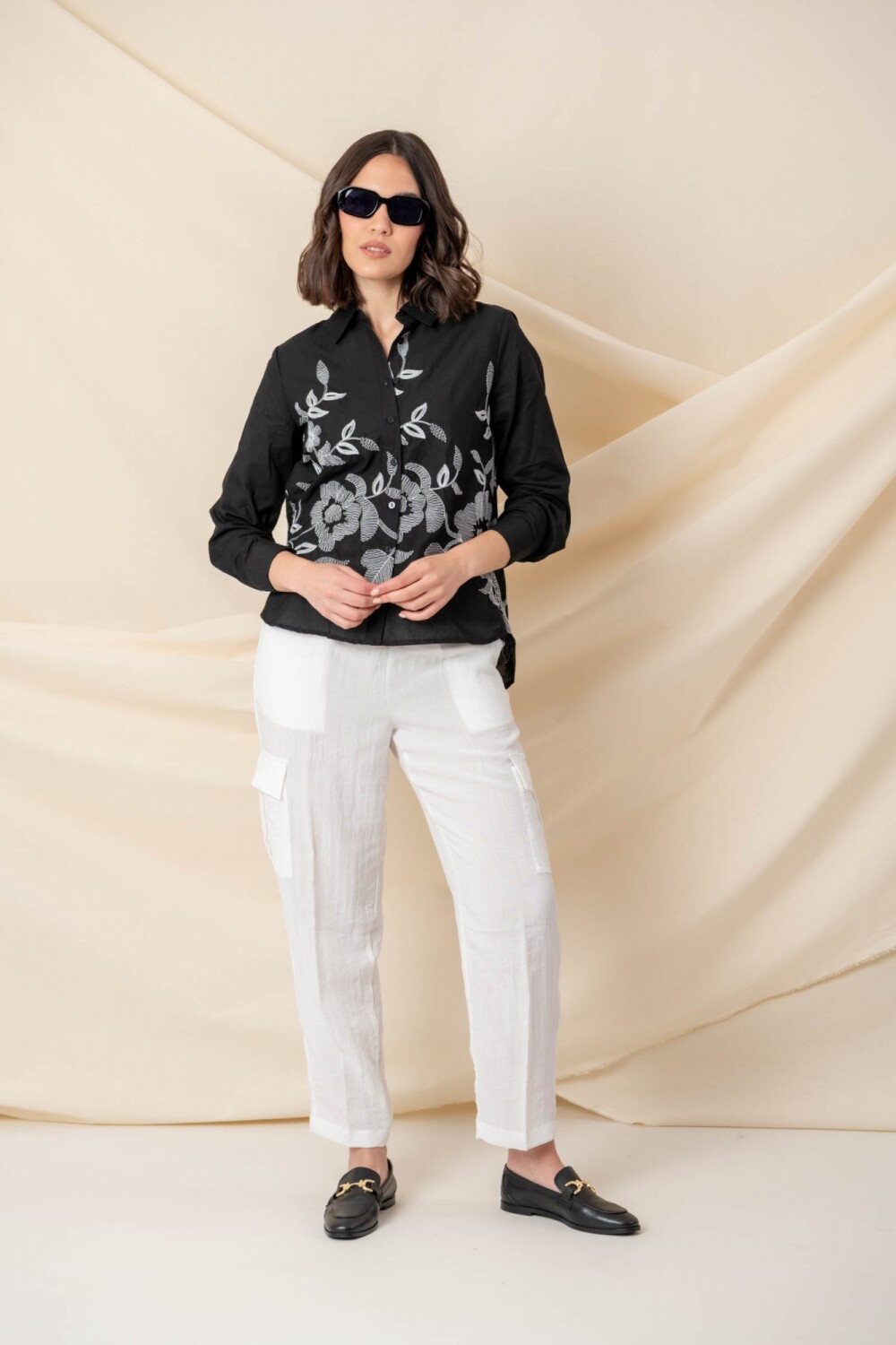 CAMISA SOPHIA Negro