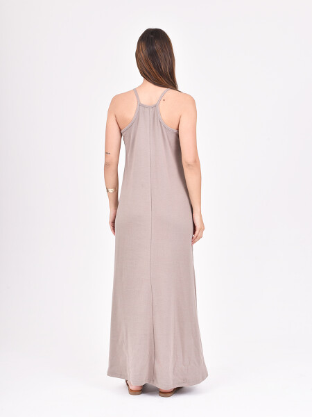 VESTIDO CATDA TAUPE