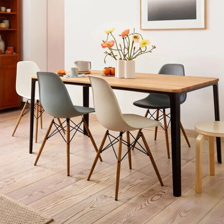 Silla Eames Comedor Cocina Mejor Calidad Mercado Gris