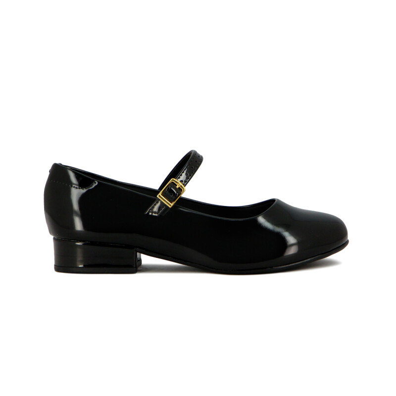 Guillermina Molekinha Niña Taco 2cm Negro