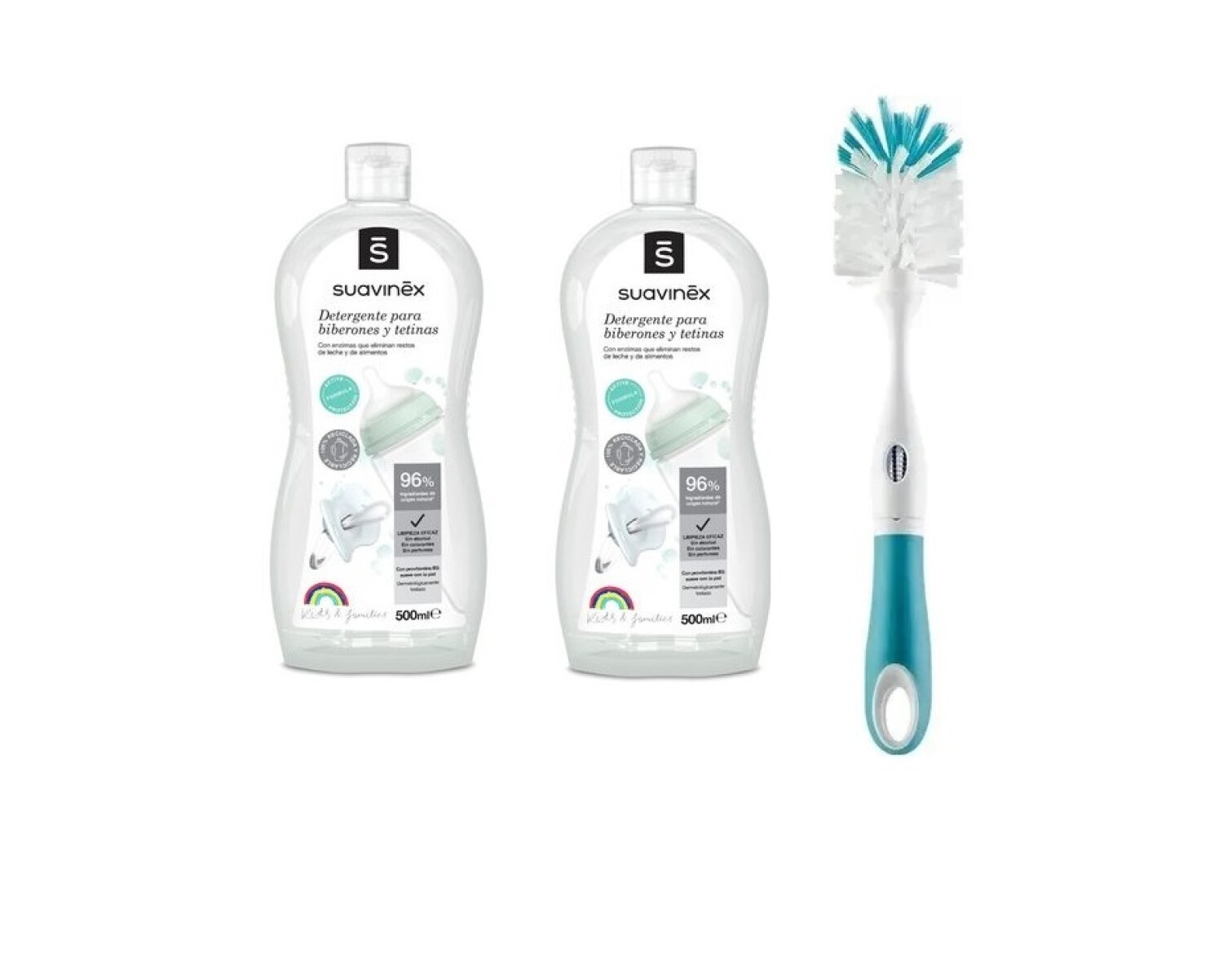 Detergente suevinex x2 + Cepillo 