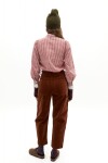 Pantalón Ambar en Corduroy Caramel