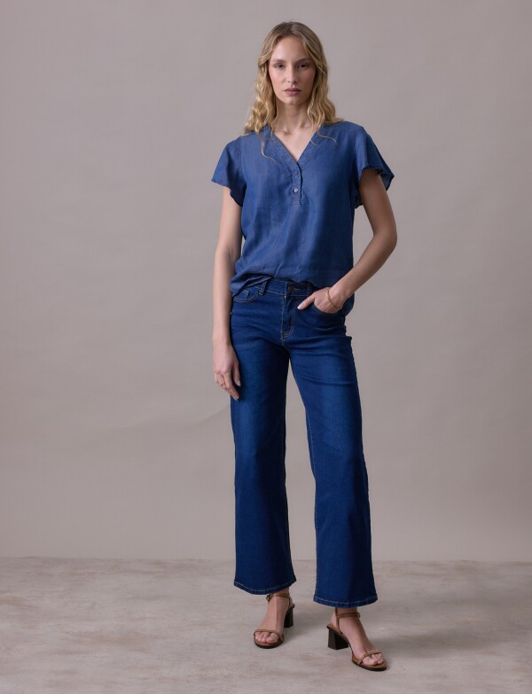 Jean Wide Leg JEAN OSCURO