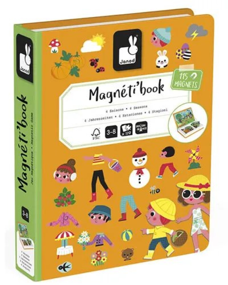 MAGNETI BOOK 4 ESTACIONES 