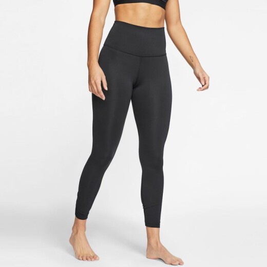 Calza Nike Yoga Dana RUCHE 7/8 TIGHT BLACK S/C