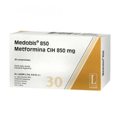 Medobis 850 Mg. 30 Comp. Medobis 850 Mg. 30 Comp.