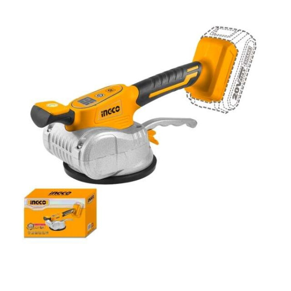 VENTOSA VIBRADORA A BATERIA 20V P COLOCAR CERAMICA INGCO CTVLI2010 VENTOSA VIBRADORA A BATERIA 20V P COLOCAR CERAMICA INGCO CTVLI2010