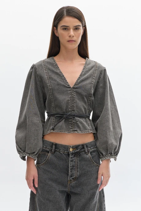 Blusa Holden Washed Stone