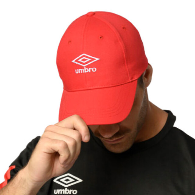 Gorro Umbro Caphat Rojo - Blanco