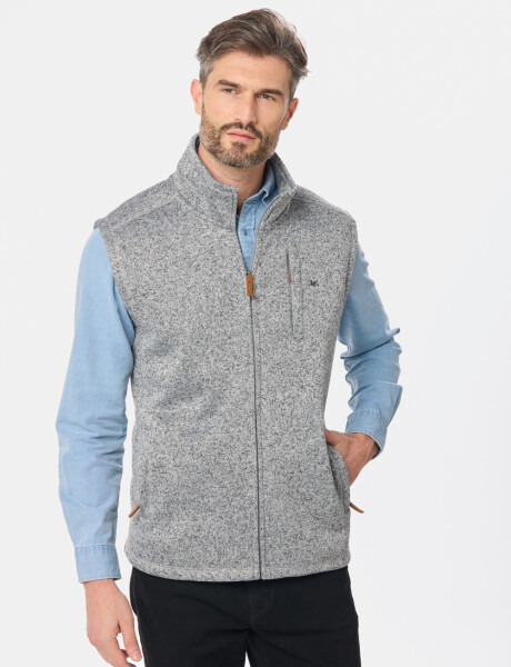 CHALECO FELPA ESPECIAL Gris