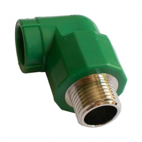 GINYPLAS CODO FUSIÓN INSERTO MACHO 20 MM x 1/2 P Ginyplas Codo Fusión Inserto Macho 20 Mm X 1/2 P