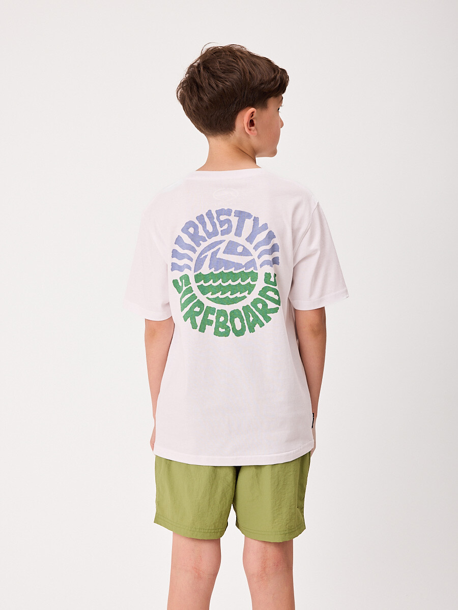 T-SHIRT REESE TEEN RUSTY - Blanco 
