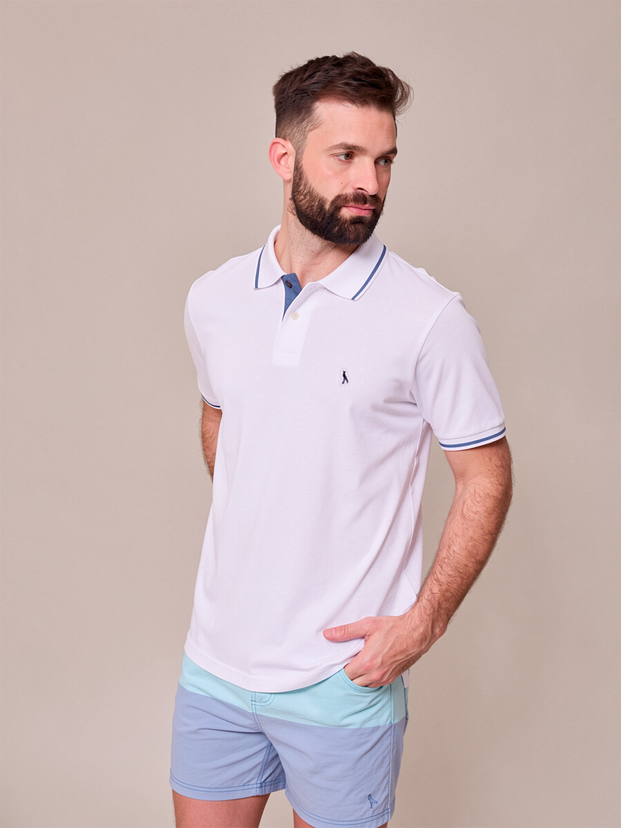 POLO GOREN POLANCO - Blanco 