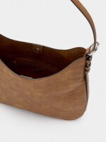Bolso De Hombro Con Grabado Animal camel