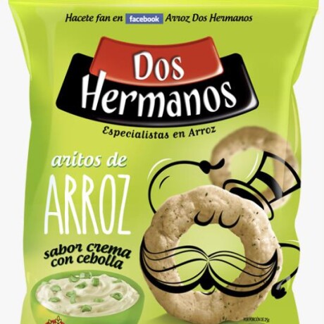 NAT-SNACK DOS HNOS CREMA Y CEBOLLA 80g X 10 NAT-SNACK DOS HNOS CREMA Y CEBOLLA 80g X 10