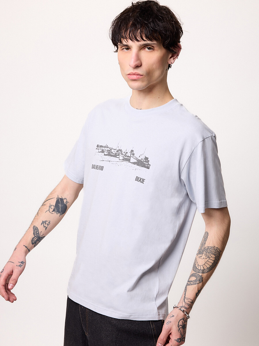 T-SHIRT M/C KEGEN DIXIE Celeste Claro