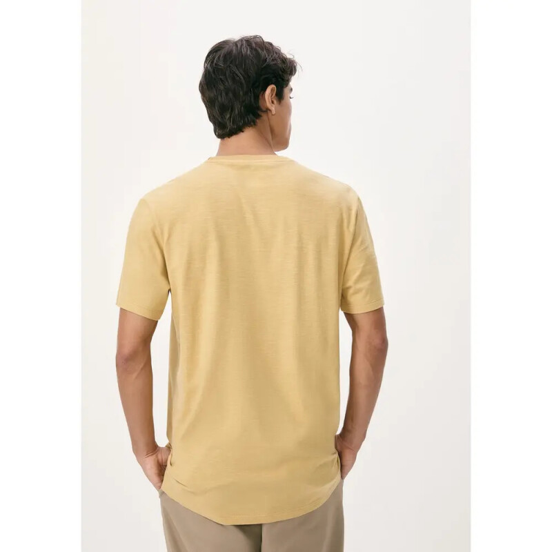 CAMISETA MM MASC AMARELO MEDIO