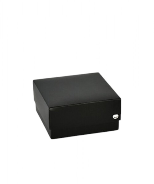 Caja laminada 04 - 12x12x6 cm NEGRO