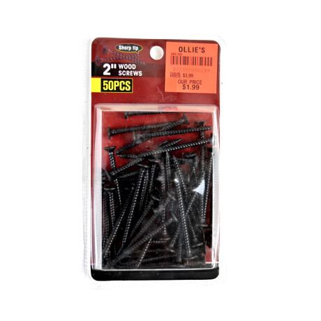 TORNILLOS X50PCS METAL NEGRO 2`` TORNILLOS X50PCS METAL NEGRO 2``