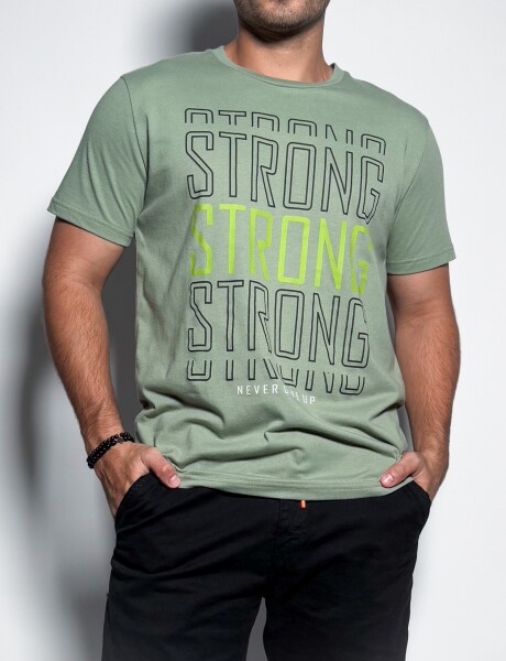 Remera estampada Ilian Verde