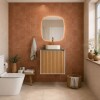 Mueble de baño suspendido Tulipa Jequitiba/Nude 60cm sin bacha Mueble De Baño Suspendido Tulipa Jequitiba/nude 60cm Sin Bacha