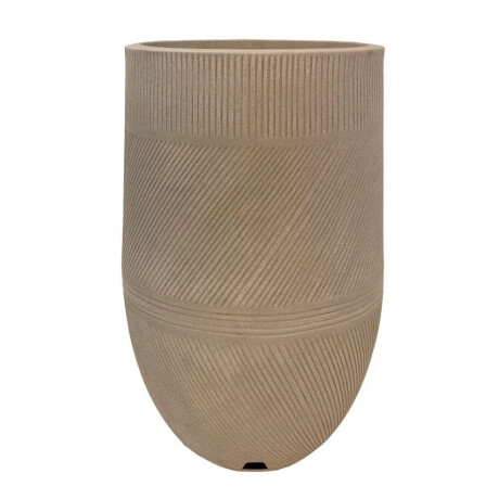 MACETA ARGOS 36 X 71.5 EFECTO PIEDRA BEIGE