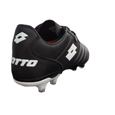 Champion Lotto Futbol Hombre De Cuero Negro/Blanco S/C