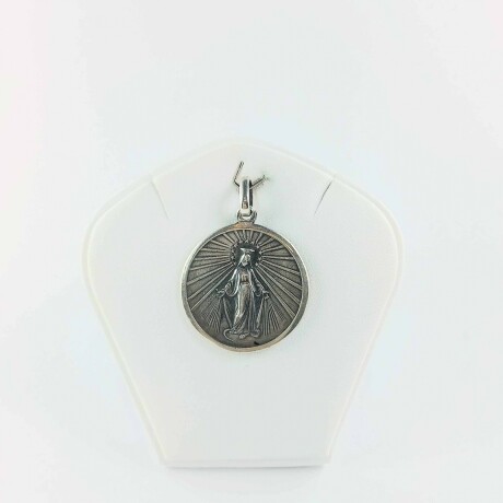 Medalla religiosa de plata 925, Virgen Milagrosa. Medalla religiosa de plata 925, Virgen Milagrosa.