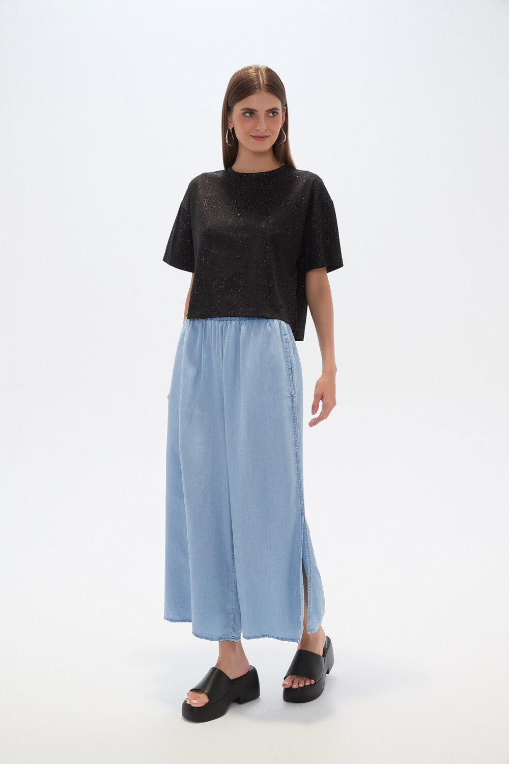 Pantalon Valleoeste Celeste Claro