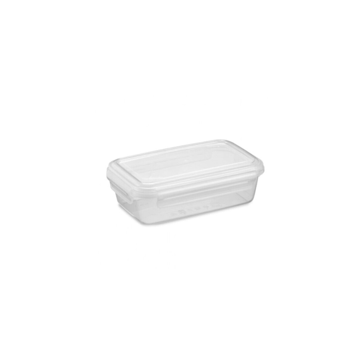 TUPPER DE VIDRIO RECTANGULAR 410ML - Sin color 