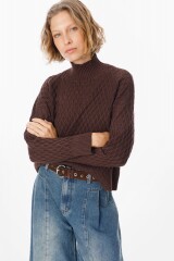 Sweater Panal Chocolate