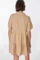 Vestido New Castello Beige