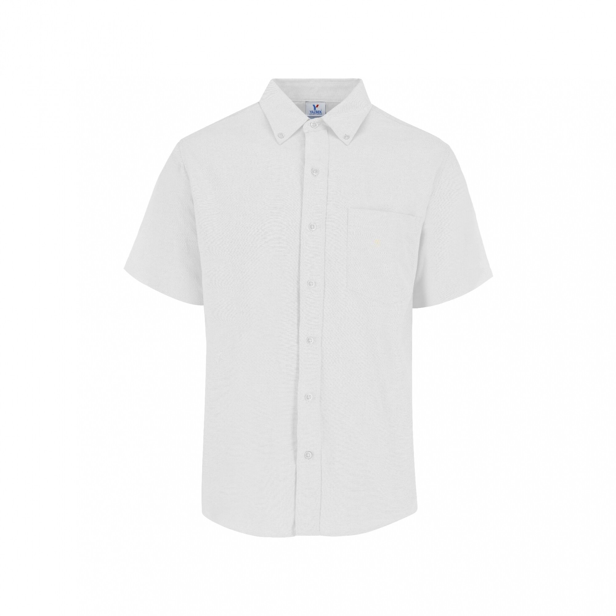 montículo Naufragio cortina Camisa oxford manga corta - blanco — Indiewears