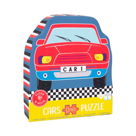 Puzzle Floss & Rock 12 piezas Autos