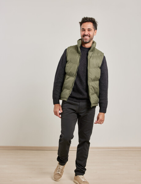 300212 CHALECO HARRINGTON URBAN Verde