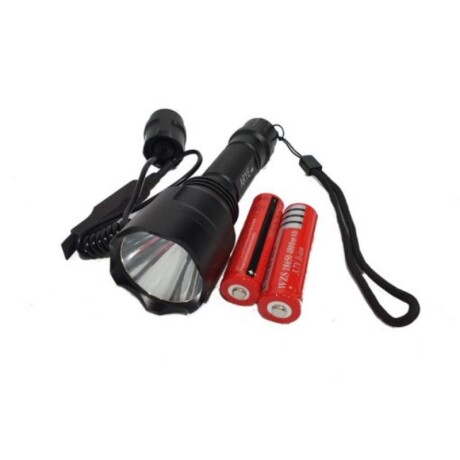 Linterna caza , recargable 1 led 8W , 1 toque, manos libres Linterna caza , recargable 1 led 8W , 1 toque, manos libres