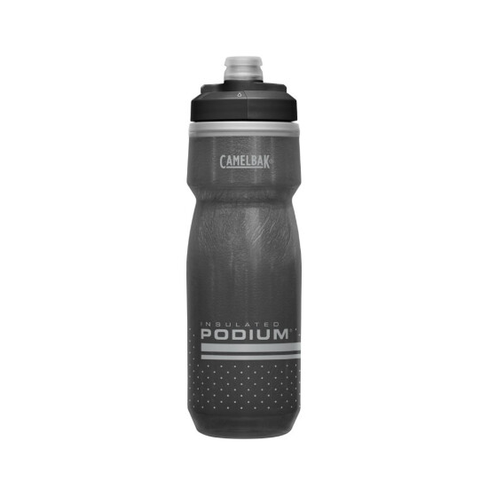 Botella Podium Chill 600 ml, Doble Insulación - Negro 0