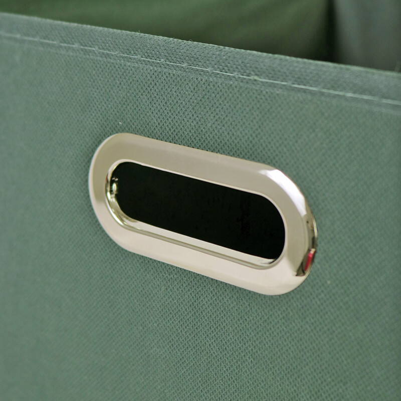 ORGANIZADOR DE TELA VERDE 31X31CM Unica